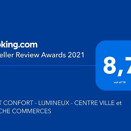 Apartment Confort - Lumineux - Centre Et Proche Commerces *